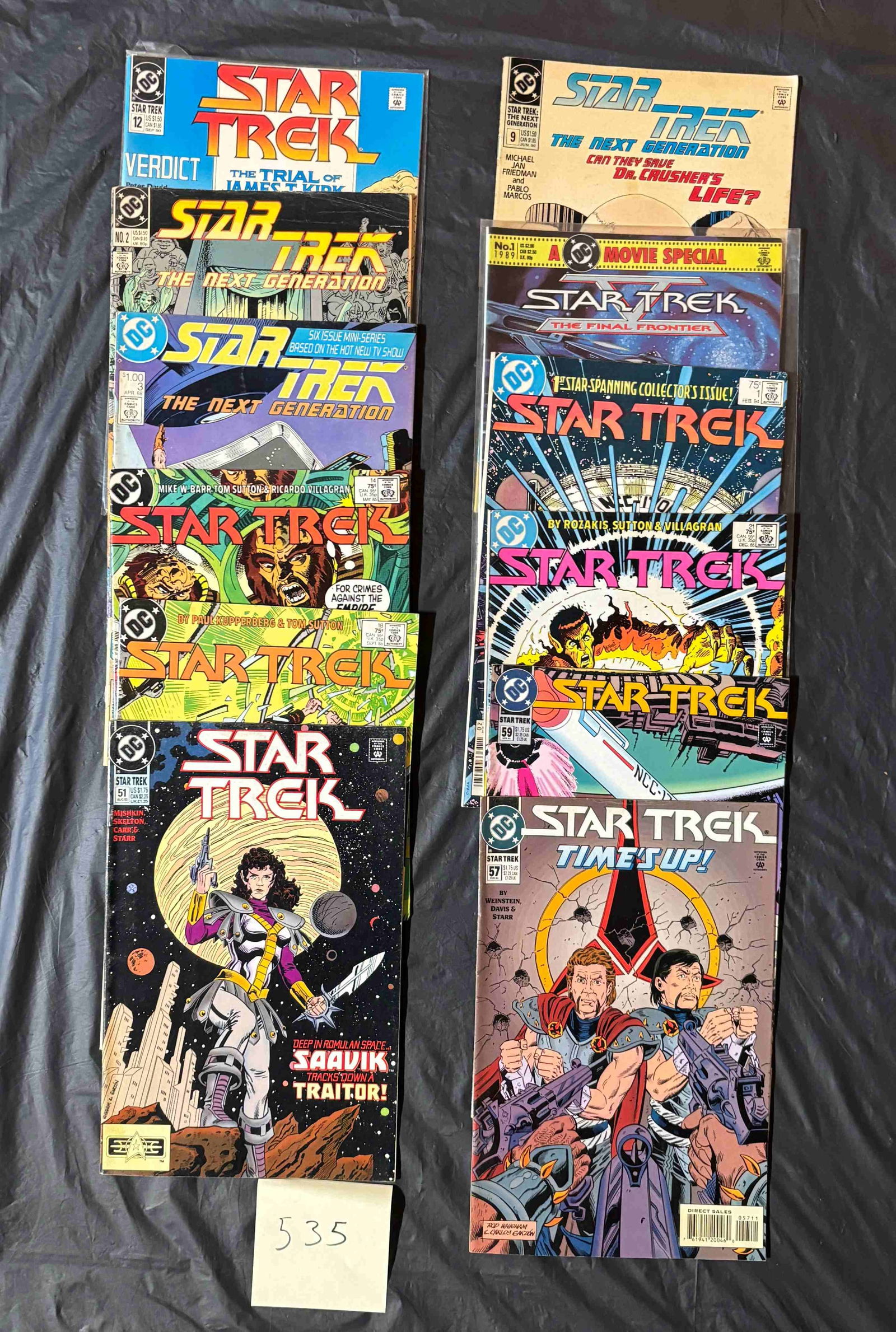 DC Comics Star Trek Comic Books w/ #1 Issue (1 of 1)