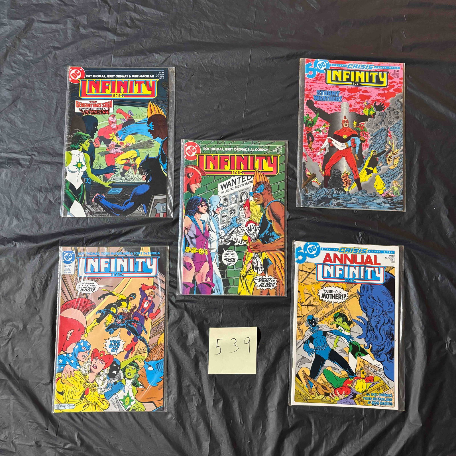 Infinity Inc. DC Copper Age Comic Books (1 of 1)