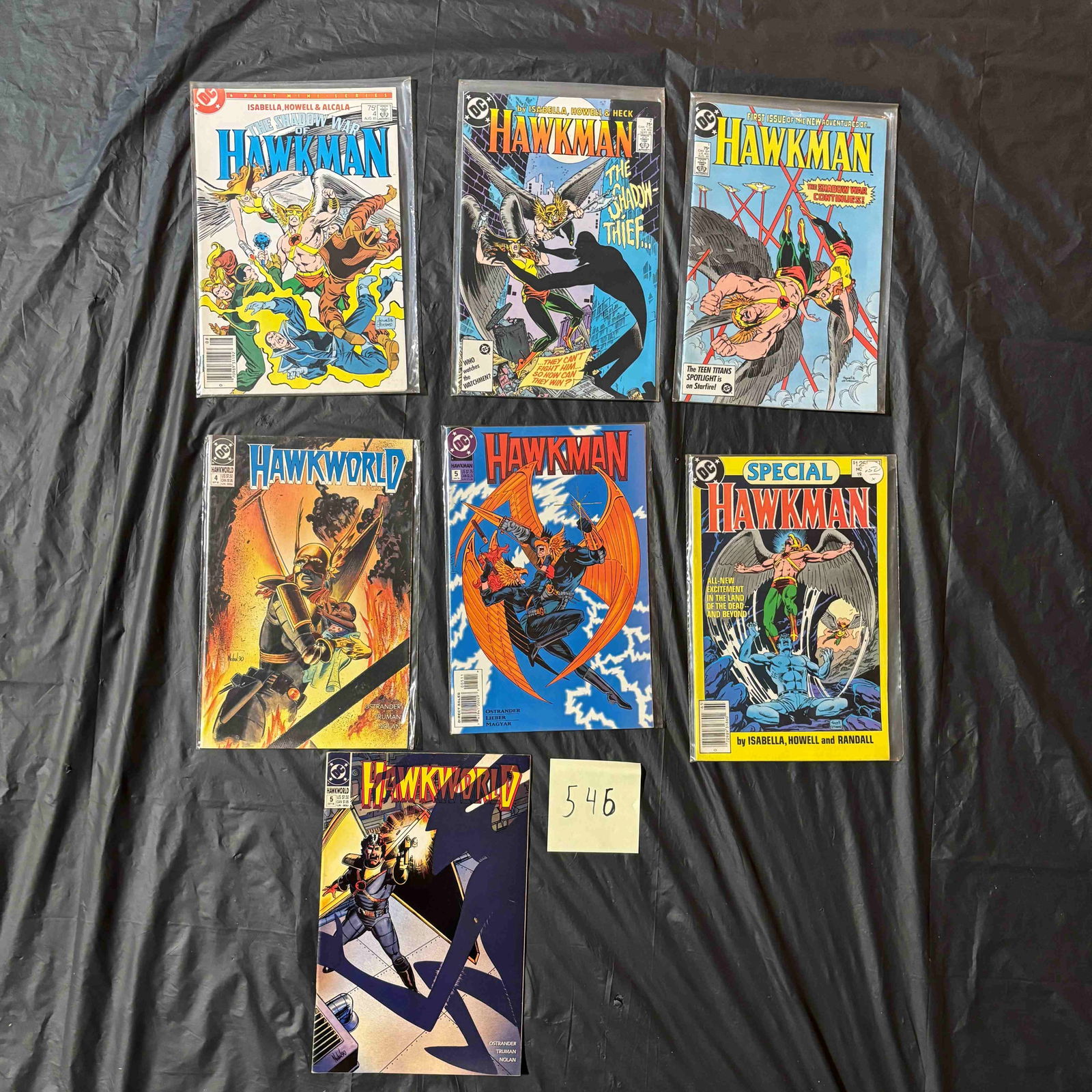 DC Comics Hawkman & Hawkworld Comic Books (1 of 1)