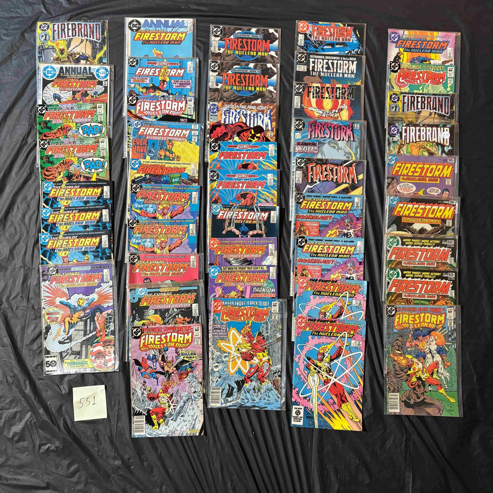 DC Comics Firestorm Comic Books + (1 of 1)