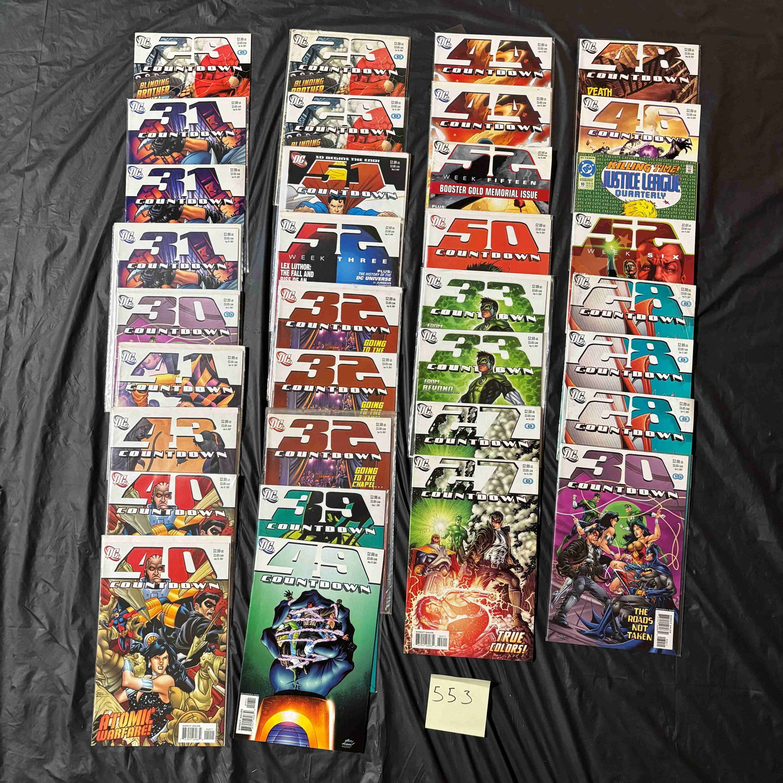 DC Comics 52 & Countdown Modern Age Comic Books (1 of 1)