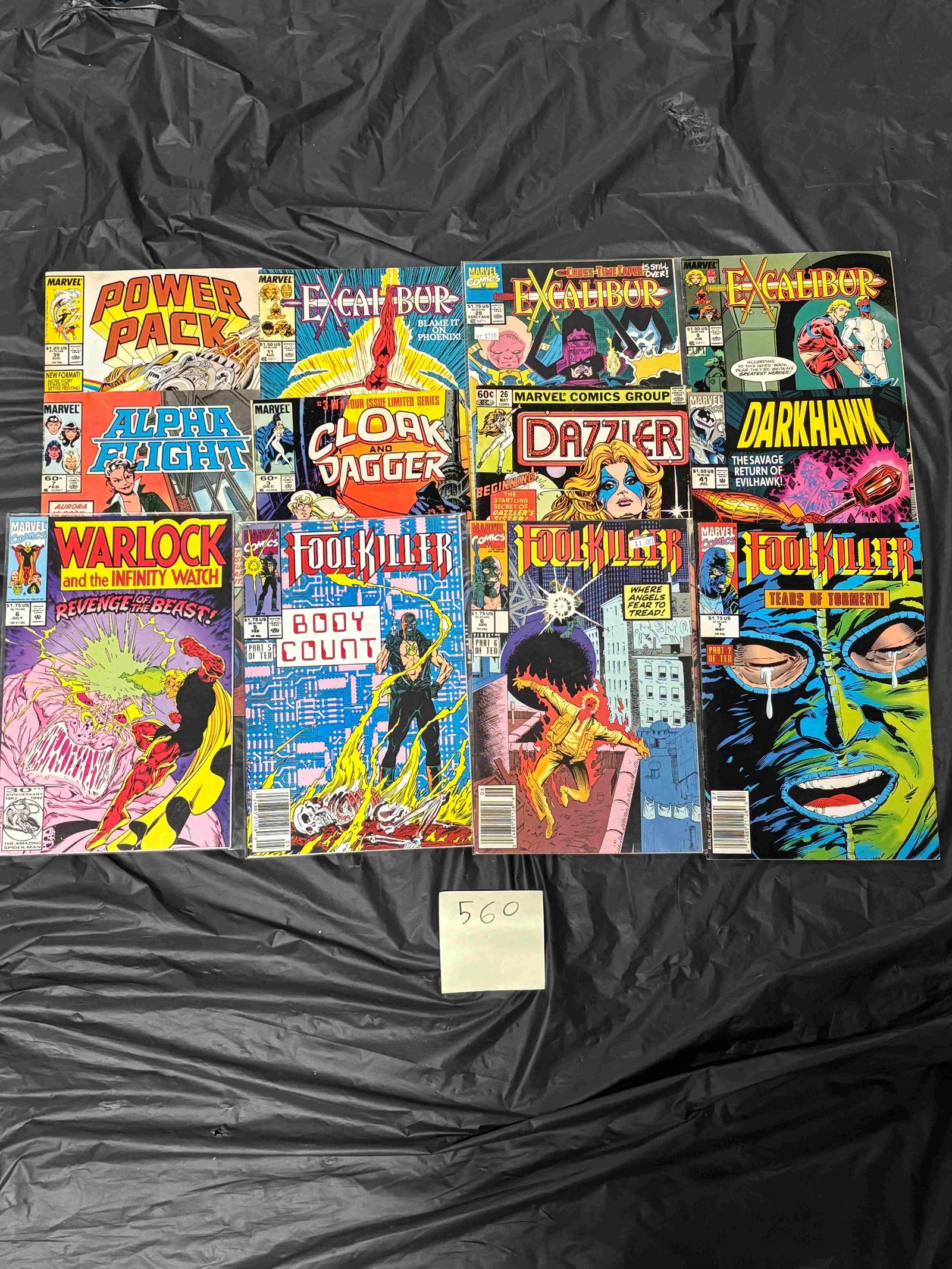 Mix of Marvel Copper Age Comic Books (1 of 1)
