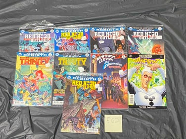 DC Comics Trinity, Red Hood, + Comic Books