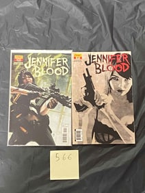 Jennifer Blood #9 & 10 Comic Books