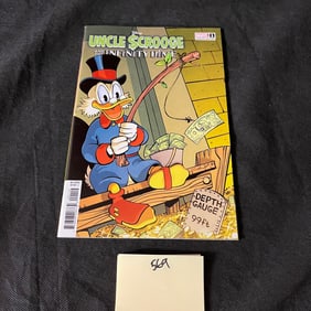 Uncle Scrooge & the Infinity Dime 1:25 Retail Incentive Variant Cover Modern Age Marvel Comic