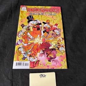 Uncle Scrooge & the Infinity Dime 1:100 Retail Incentive Larraz Variant Cover