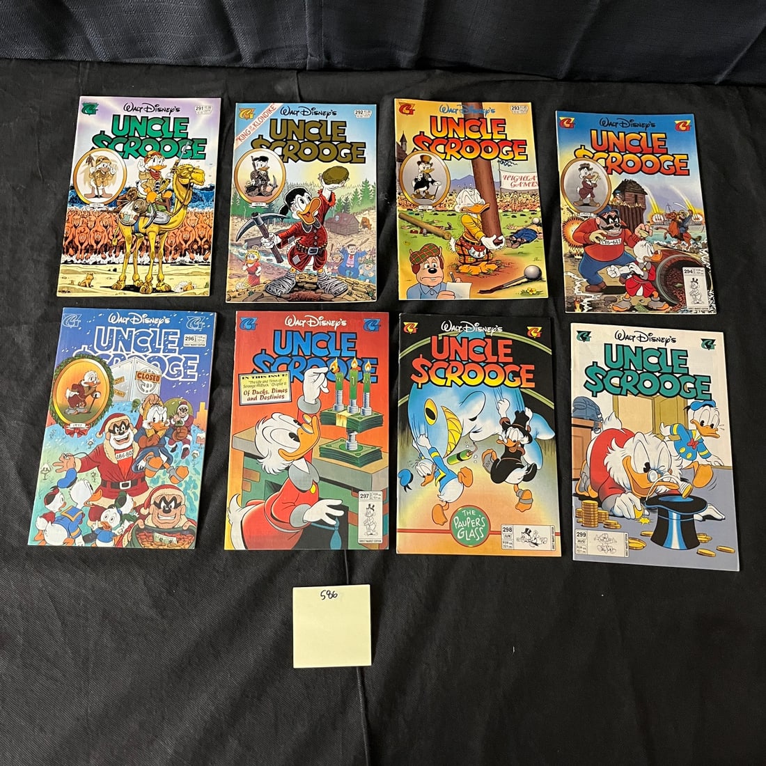 Uncle Scrooge 291-299 (-295) Gladhill Copper Age Comic Books (1 of 1)