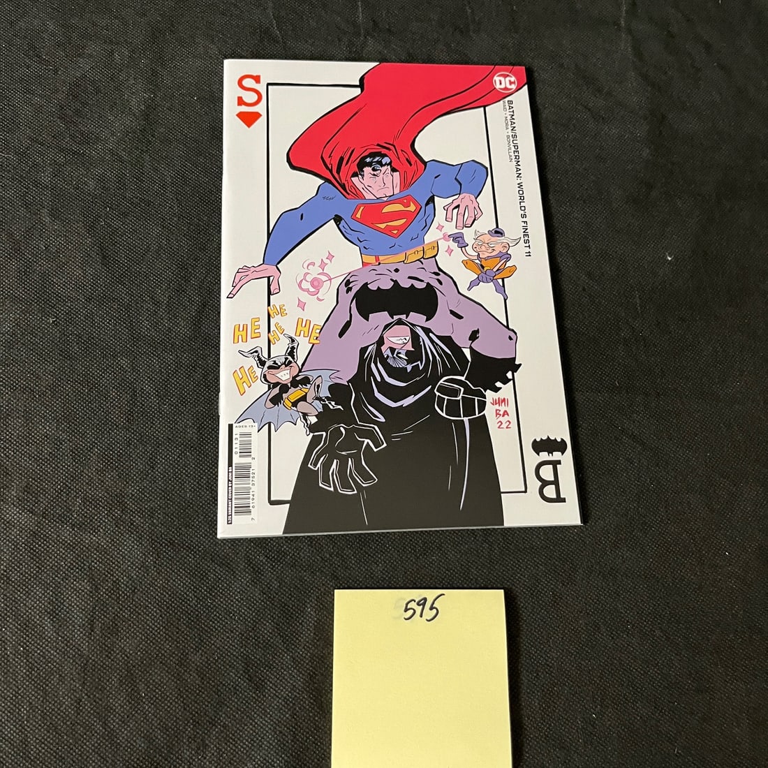 Batman/Superman Worlds Finest 11 1:25 Retail Incentive Variant Cover Comic Book (1 of 2)