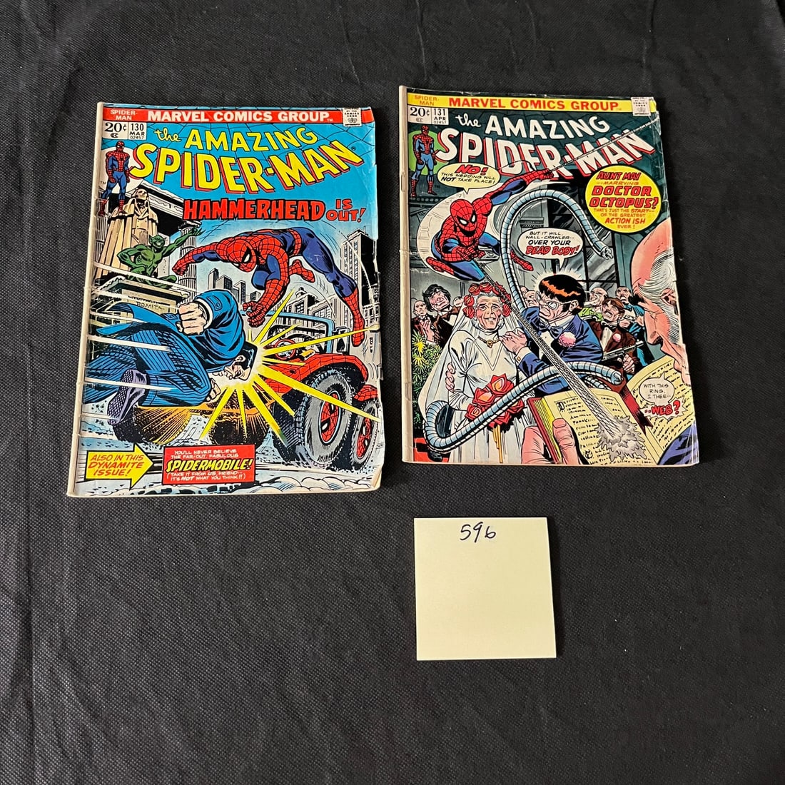 Amazing Spider-man 130 & 131 vs. Dr. Octopus Marvel Bronze Age Comic Book (1 of 2)