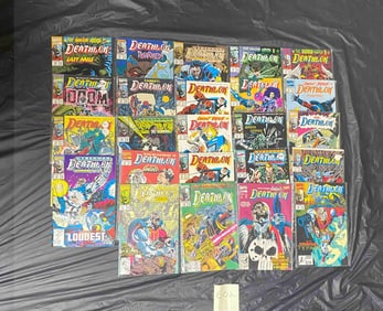Marvel Comics Copper Age Deathlok Comic Books w/#1 Issue