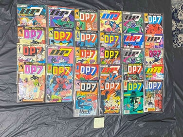 Marvel Copper Age Comic Books D.P. 7 Comic Books