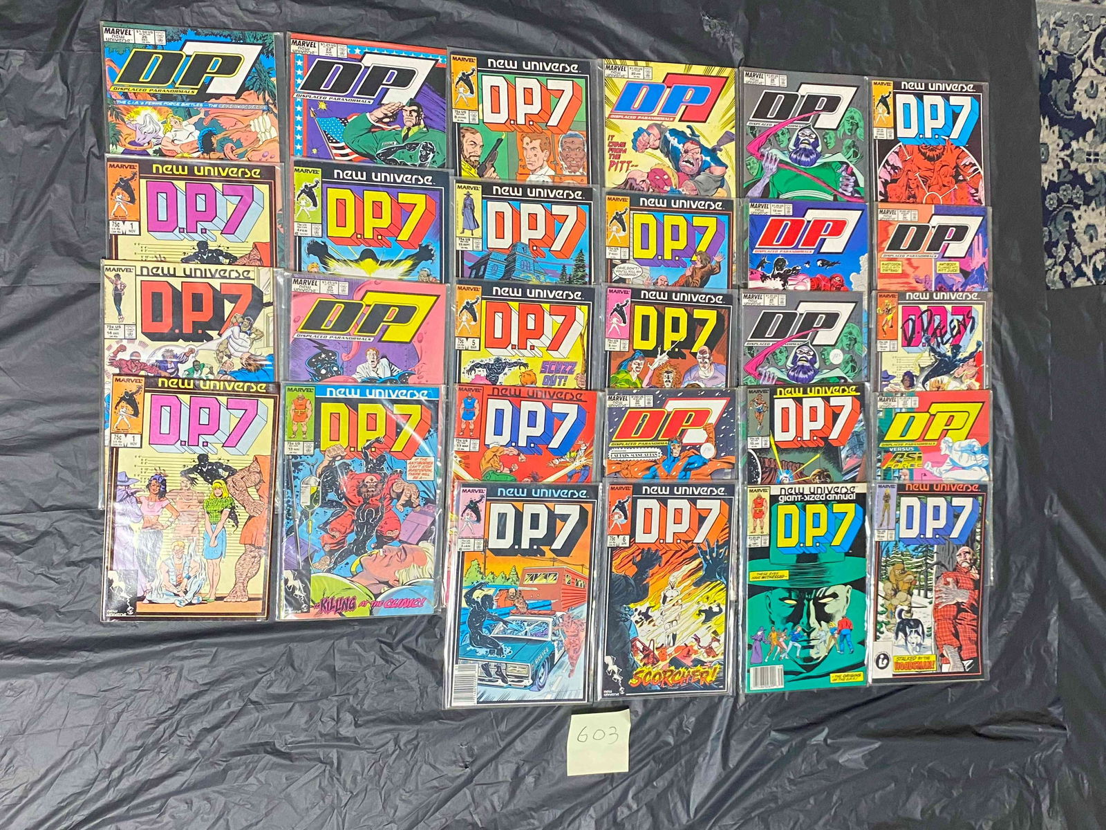 Marvel Copper Age Comic Books D.P. 7 Comic Books (1 of 1)