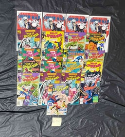 Spider-man Black Widow 1 X4 + Web of Spider-man Comic Books