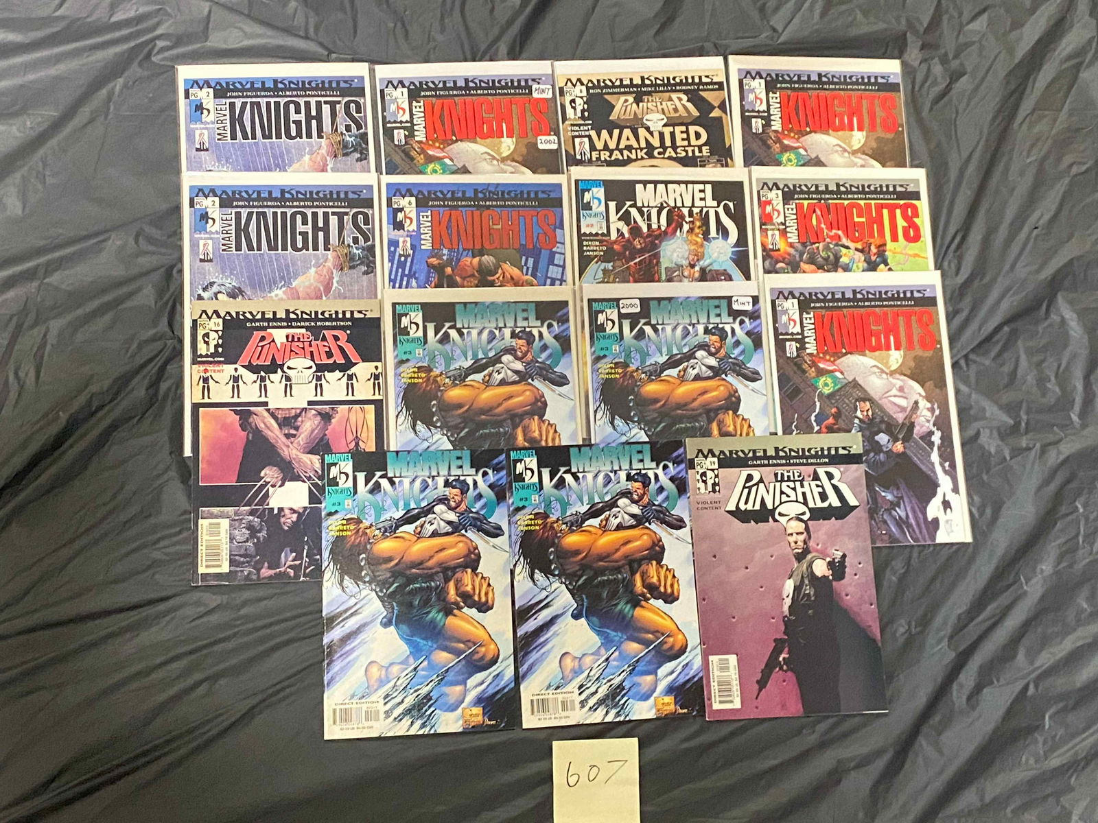 Marvel Comics Marvel Knights Comic Books + Punisher (1 of 1)