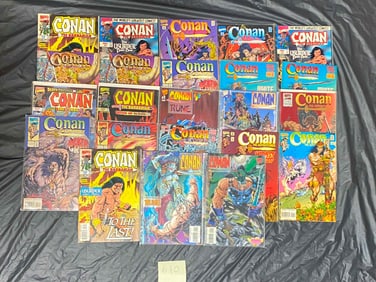 Marvel Copper & Modern Age Conan the Barbarian Comic Books