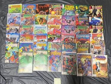 Mix of Marvel & Image Modern Age Comic Books