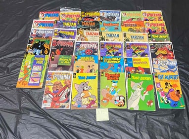 Mix of Bronze Age Comic Books & Modern Age Spider-man