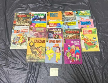 Mix of Silver Age & Bronze Age Gold Key & Dell Comic Books
