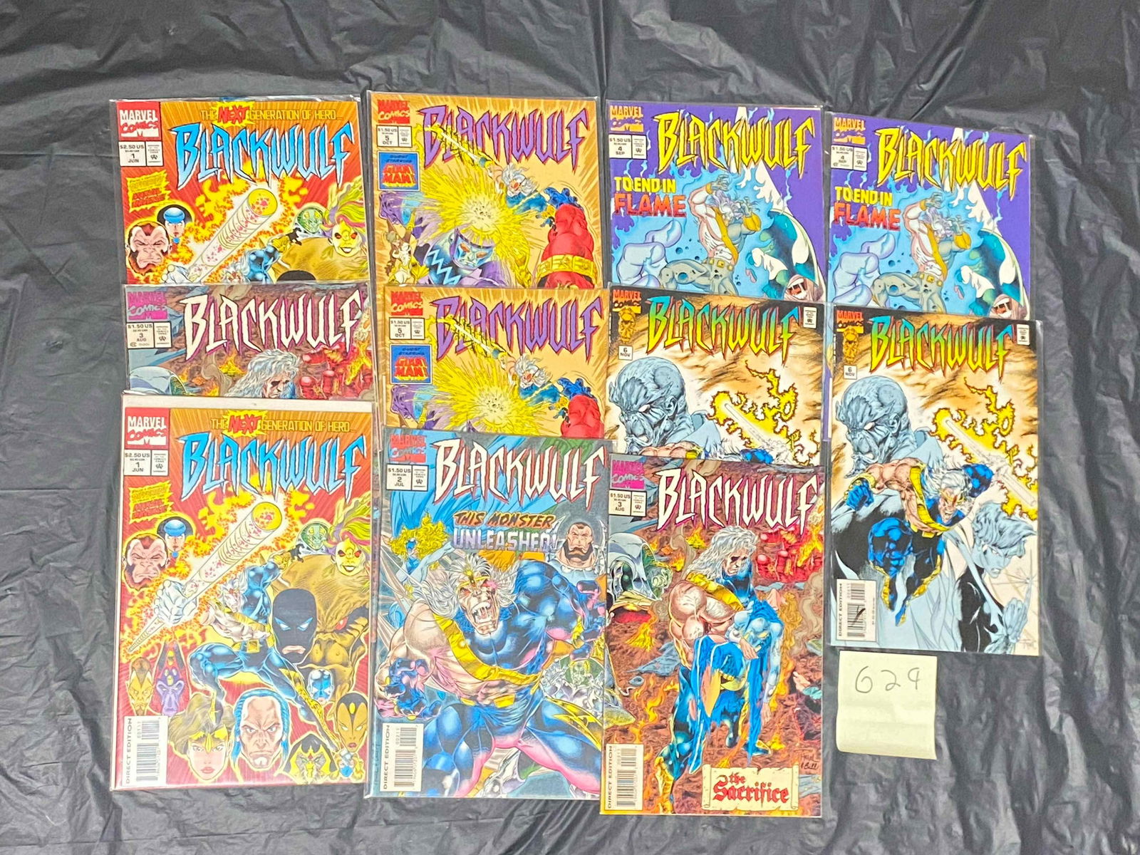 Marvel Comics Black Wulf Comic Books (1 of 1)