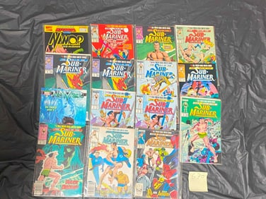 Marvel Comics Submariner Comic Books