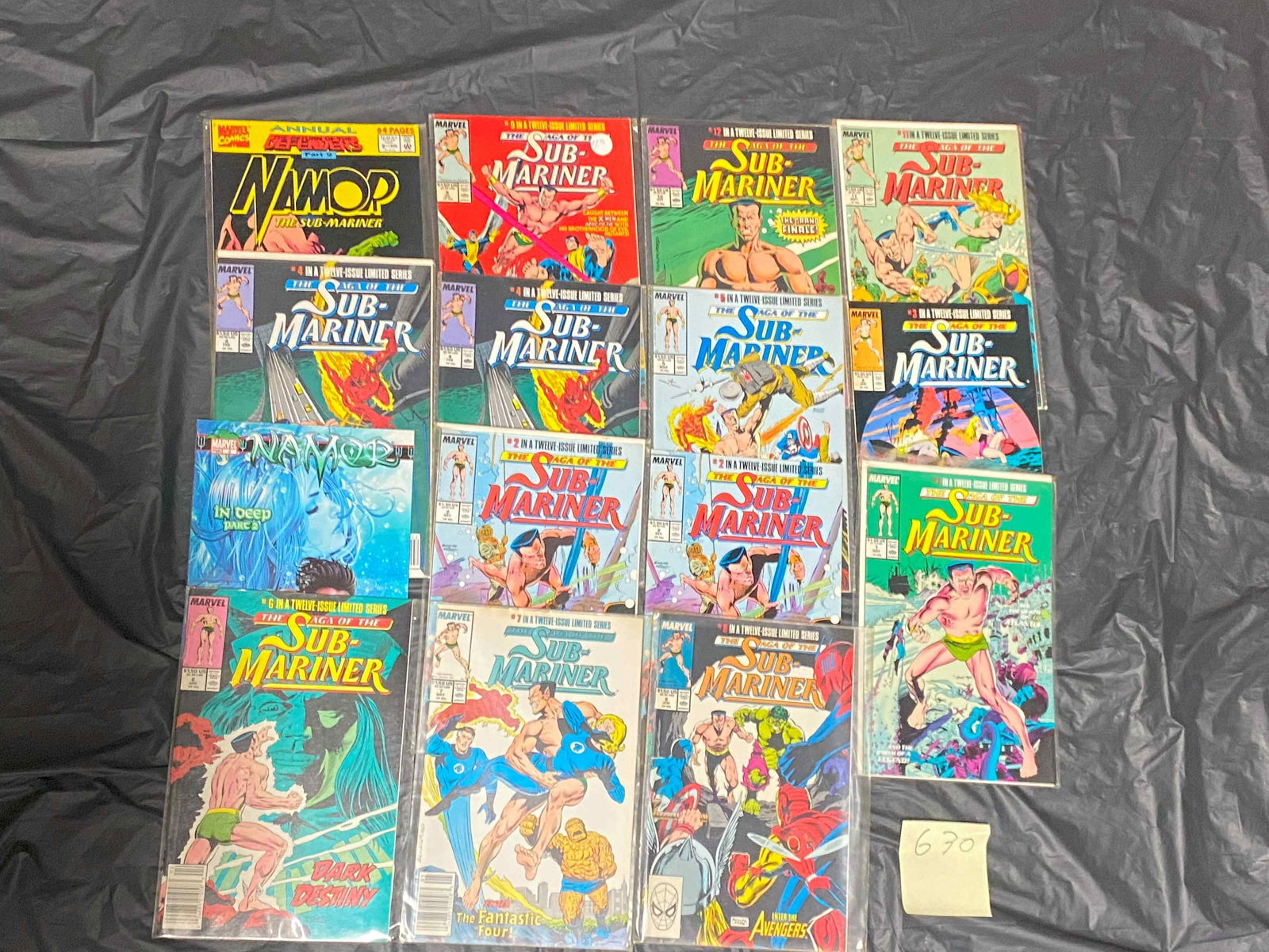 Marvel Comics Submariner Comic Books (1 of 1)