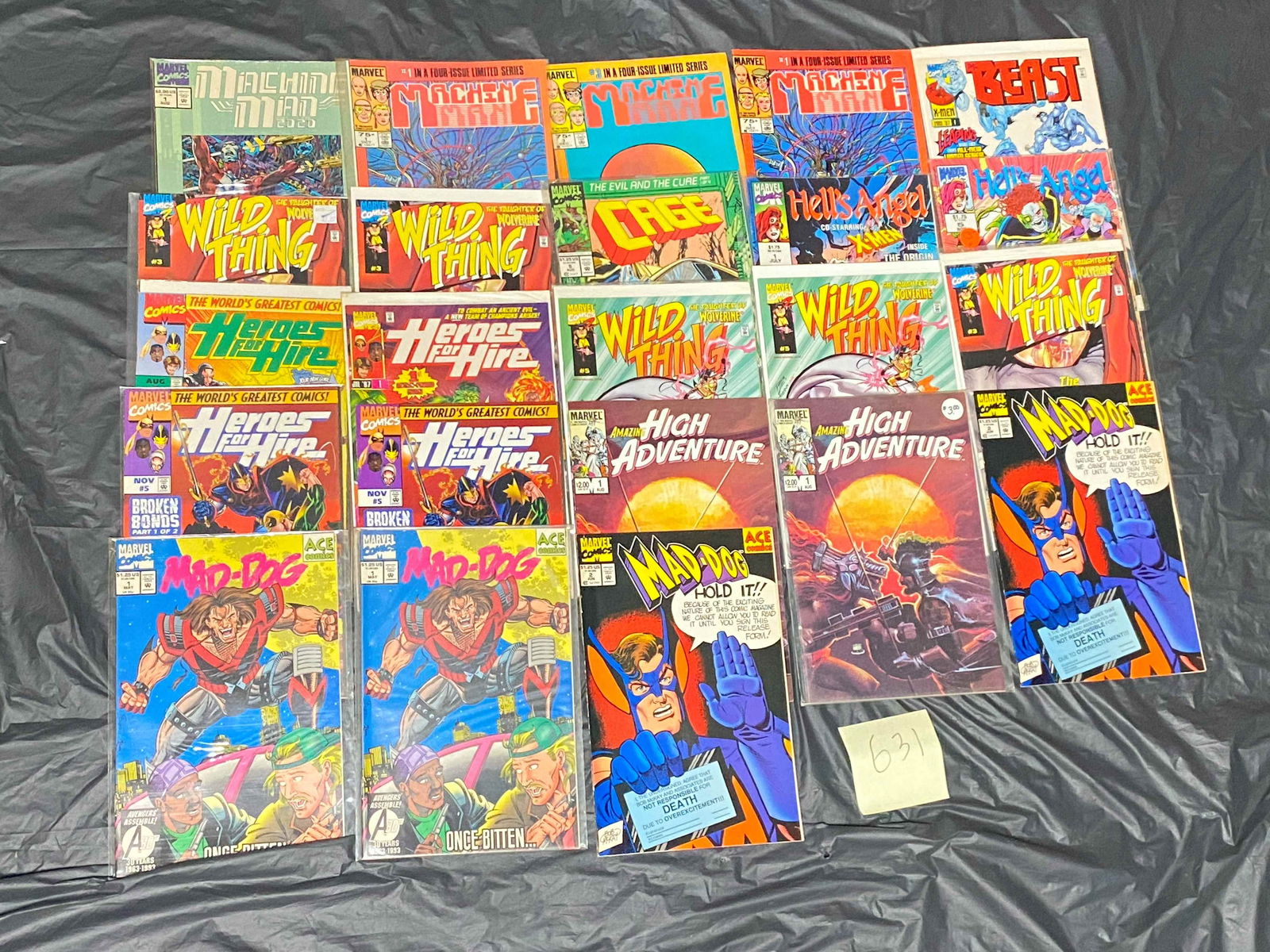 Mix of Marvel Copper Age Comic Books (1 of 1)