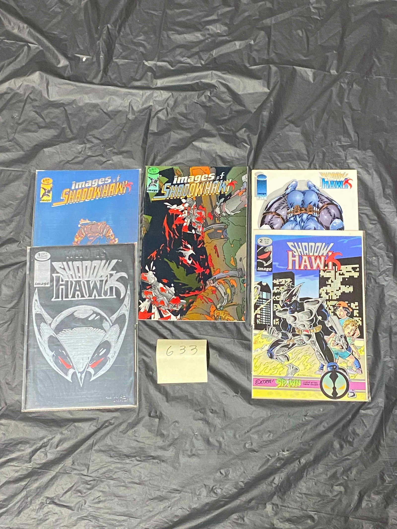 Image Comics Shadowhawk Comic Books w/ 2nd Spawn app (1 of 1)