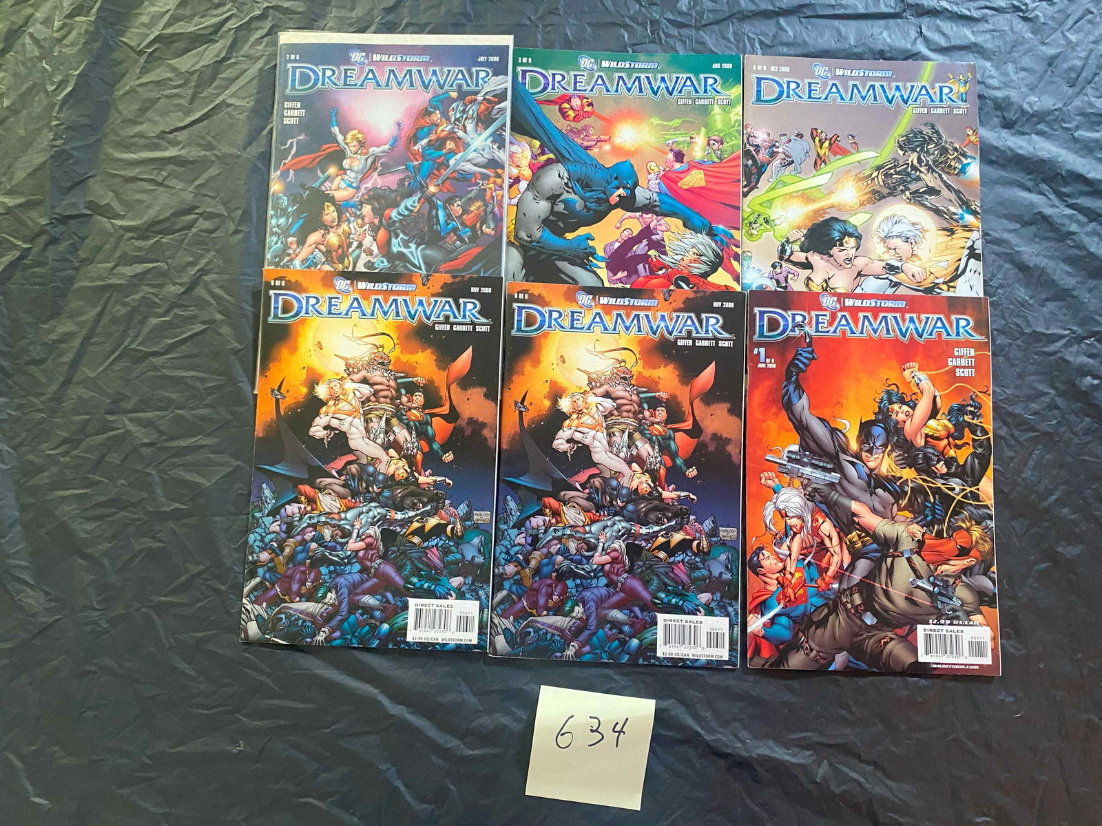 DC Comics Dream War Comic Books w/ #1 Issue (1 of 1)