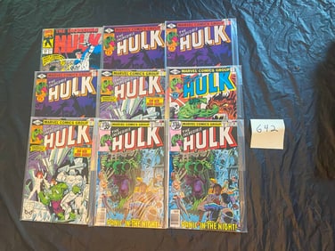 Marvel Comics Hulk Bronze Age Comic Books
