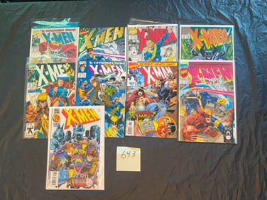Marvel Comics X-men Copper Age Comic Books