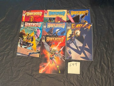 DC Comics Hawkworld Comic Books