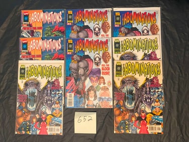 Marvel Comics Abominations Comic Books