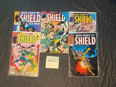 Marvel Comics Nick Fury Agent of Shield Comic Books