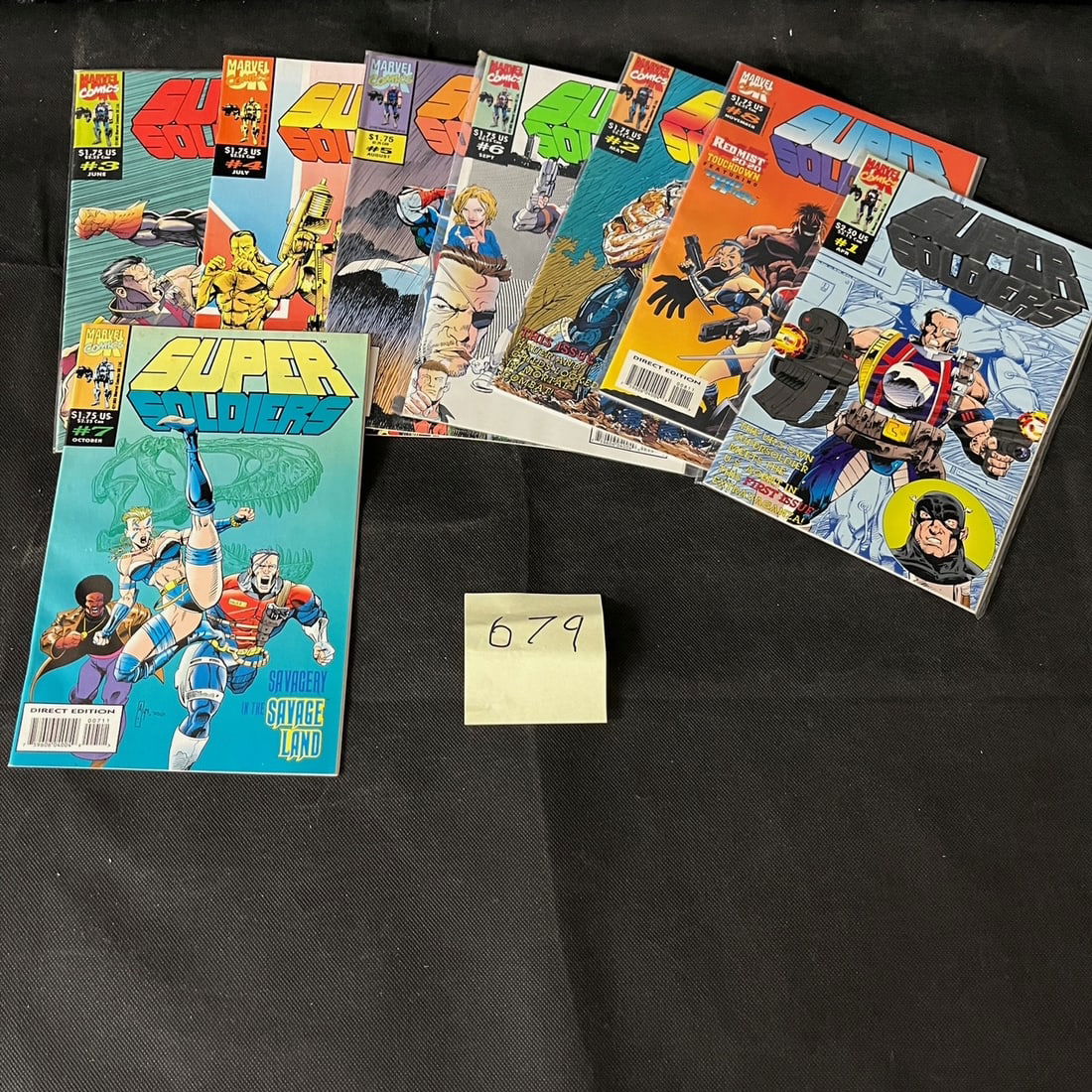 Marvel Comics Super Soldier Comic Books w/ #1 Issue (1 of 1)