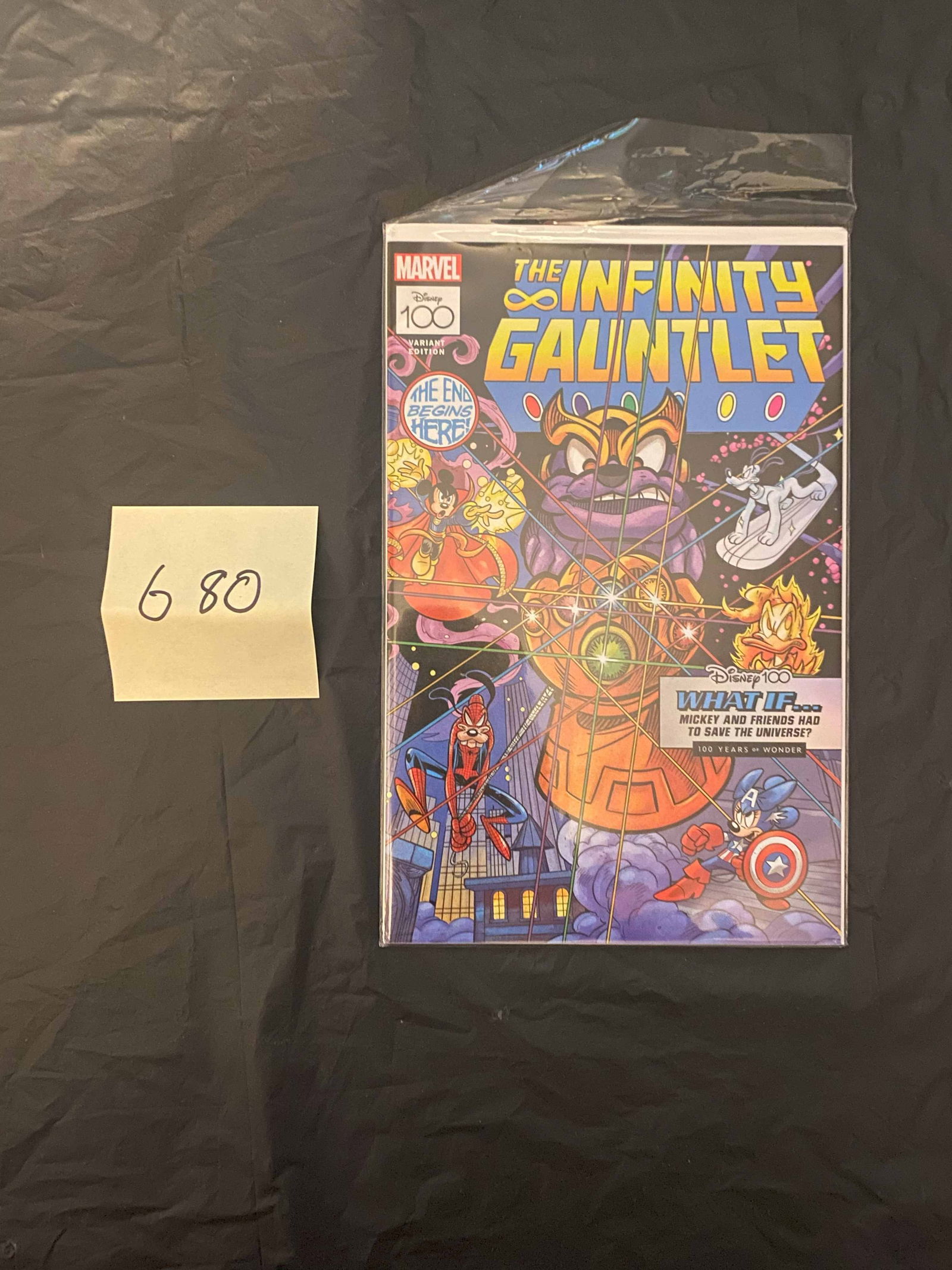 Marvel Comics Amazing Spider-man 23 Disney 100 Variant Cover Comic Book (1 of 1)