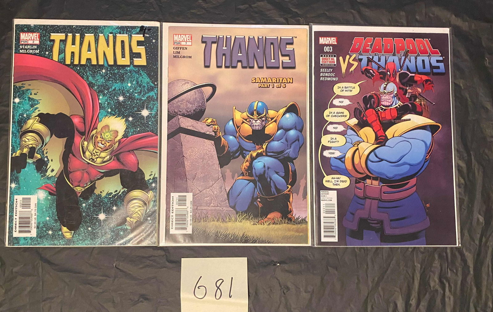 Marvel Comics Thanos Modern Age Comic Books (1 of 1)