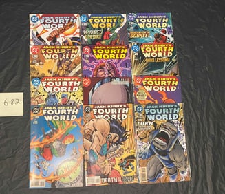 DC Comics Fourth World Jack Kirby Comic Books