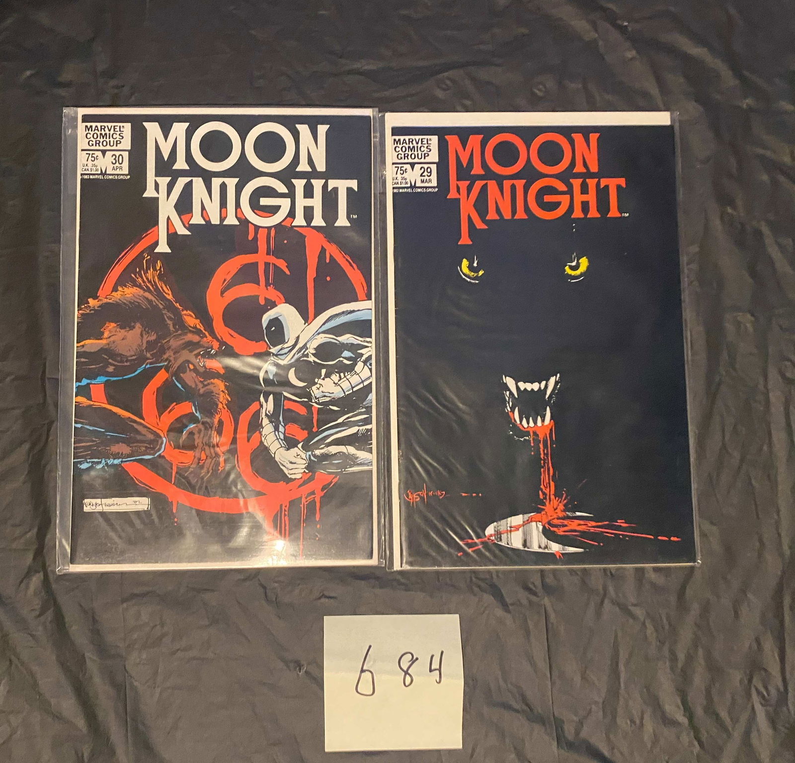 Moon Knight 29 & 30 Marvel Bronze Age Comic Books (1 of 1)