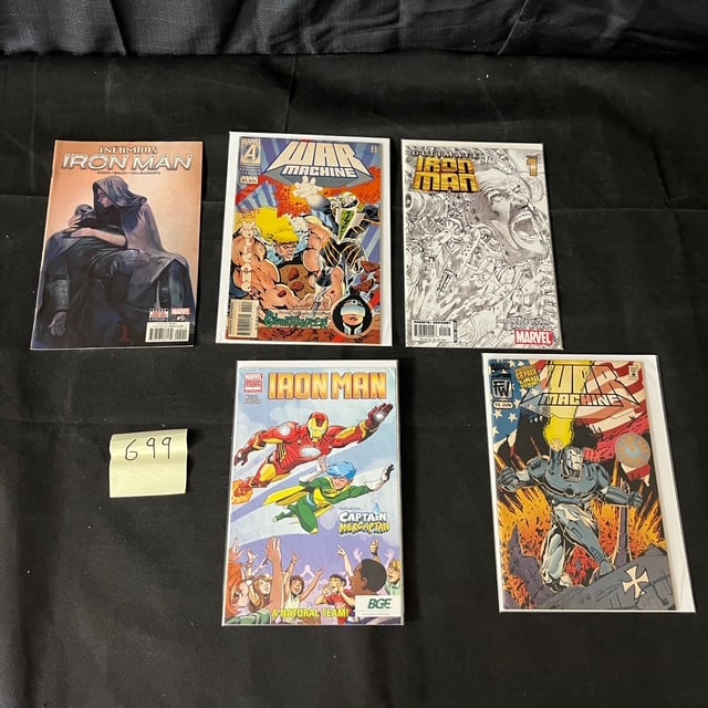 Marvel Comics Iron Man Modern Age Comic Books w/ Sketch Cover Variant (1 of 1)