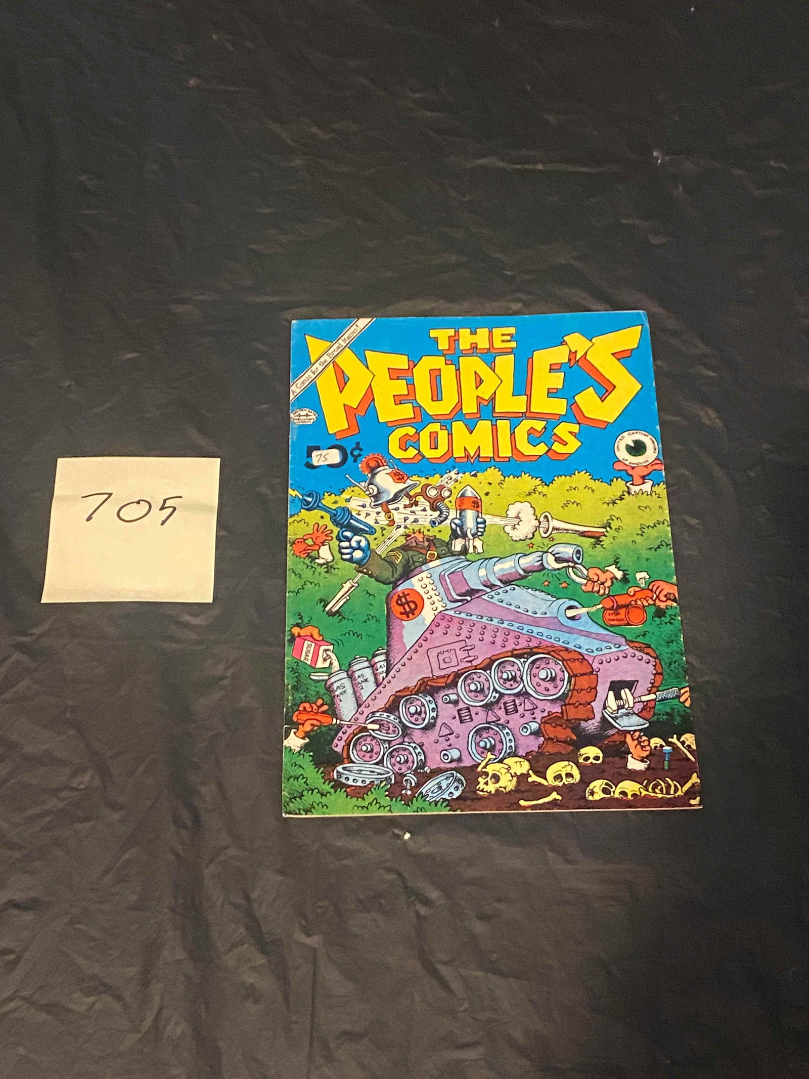 People's Comics 1 Robert Crumb Story & Art Comic Book (1 of 1)