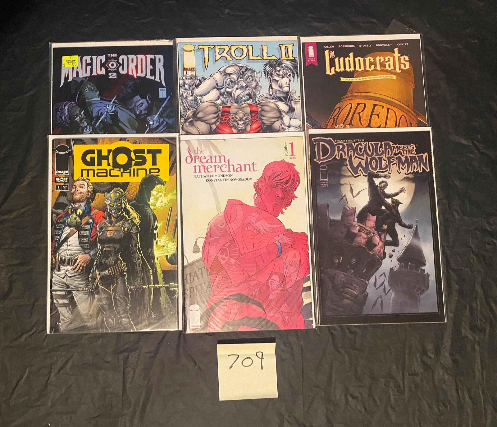 Image Comics Modern Age Horror Comic Books w/Dracula & the Wolfman (1 of 1)