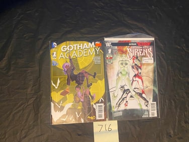 DC Comics Gotham City Sirens & Gotham Academy #1 Comic Books