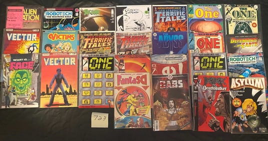 Group of Mixed Independent Bronze Age Comic Books +