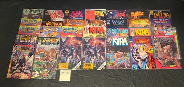 Mix of Bronze Age Independent Comic Books