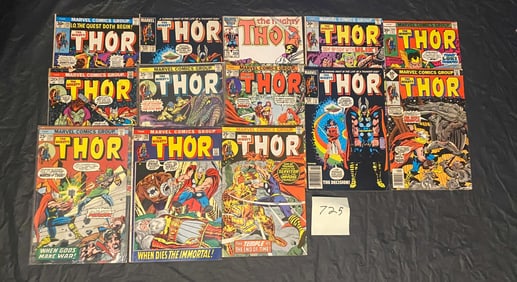 Marvel Comics Bronze Age Thor Comic Books