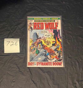 Red Wolf 2 Marvel Bronze Age Comic Book
