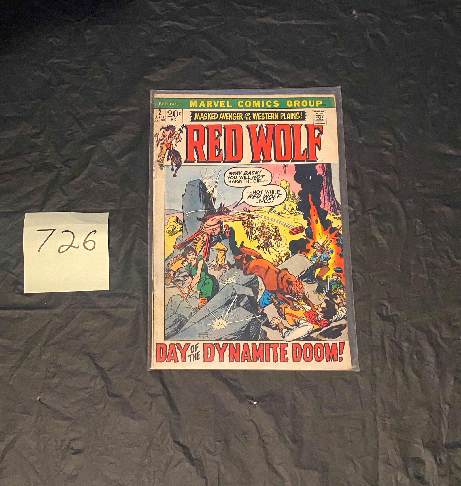 Red Wolf 2 Marvel Bronze Age Comic Book (1 of 1)