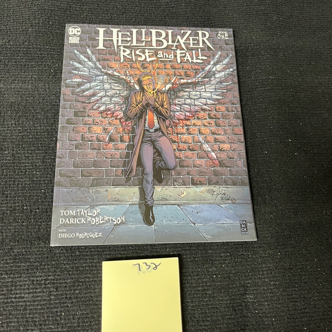 Hellblazer Rise And Fall #1 DC Black Label Large Format Comic Book (1 of 2)