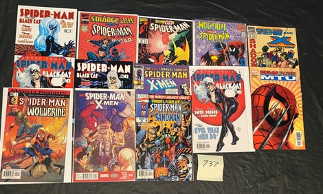 Mix of Modern Age Spider-man Comic Books