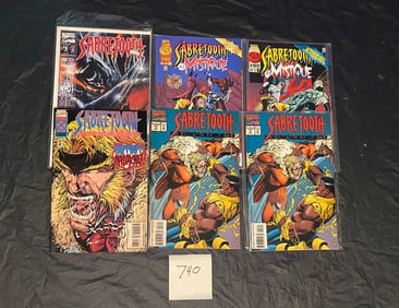 Marvel Comics Sabretooth Comic Books